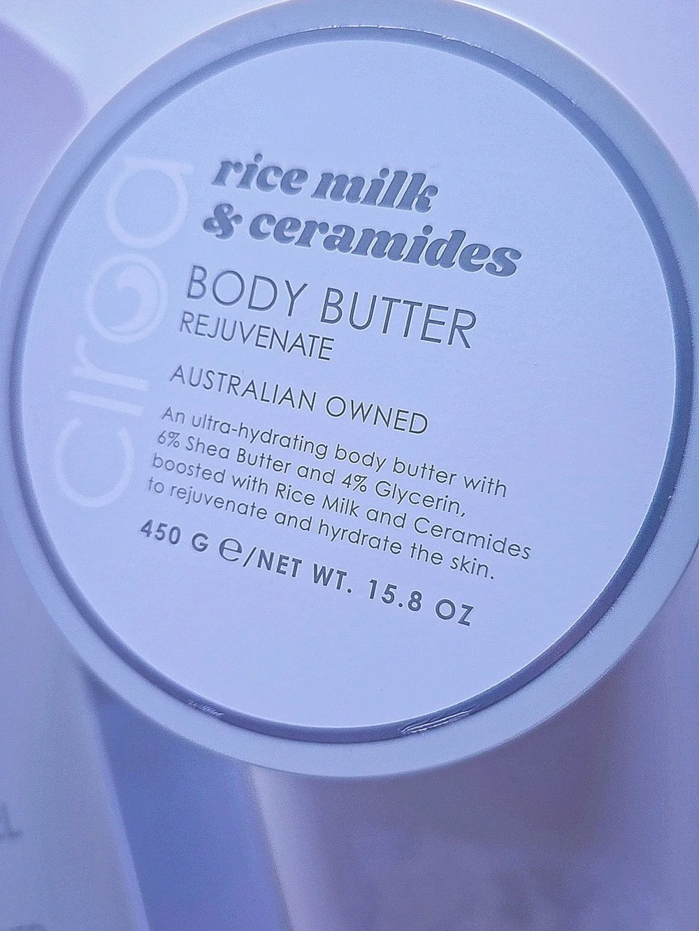 Ciroa Rice Milk & Ceramides Shower Gel & Body Butter Set